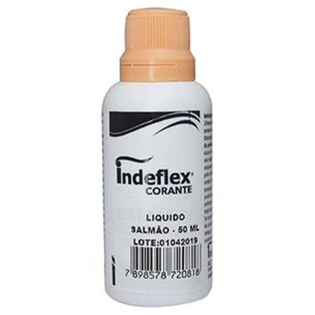 CORANTE LÍQUIDO 50ML SALMÃO INDEFLEX