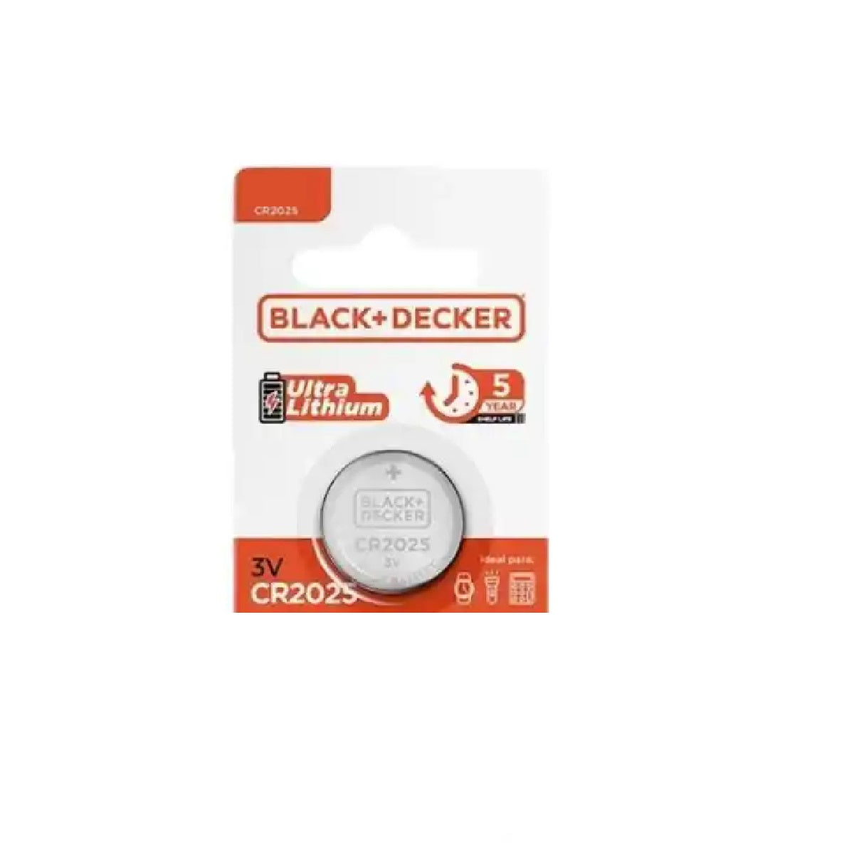 BATERIA DE LITIO CR2025 3V BLACK&DECKER