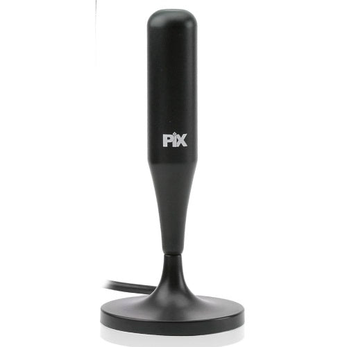 ANTENA DIGITAL DE TV INTERNA COM IMÃ COM CABO 1,80M PIX