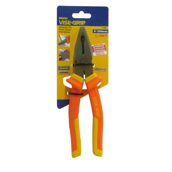 ALICATE UNIVERSAL 8" 1000V PRO TOUCH VISE GRIMP IRWIN