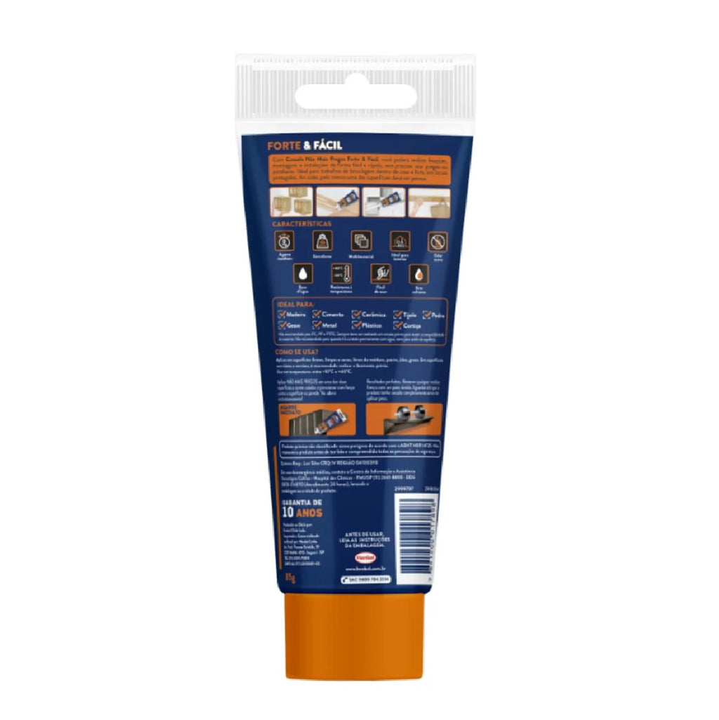 ADESIVO ACRÍLICO NAO MAIS PREGOS 85G BRANCO CASCOLA