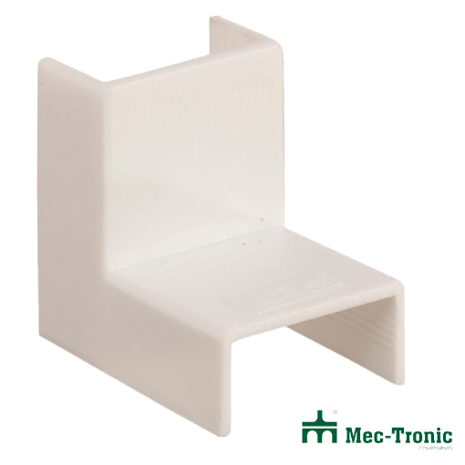 COTOVELO INTERNO PARA CANALETA 20MM BRANCO MEC TRONIC