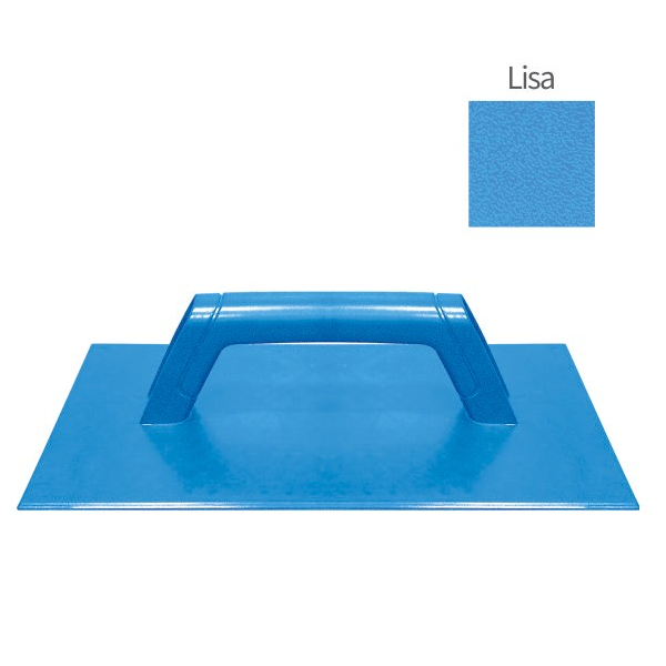 DESEMPENADEIRA PVC LISA PREMIUM 17X30CM AZUL METASUL