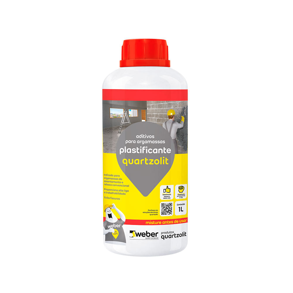 ADITIVO PLASTIFICANTE 1L QUARTZOLIT