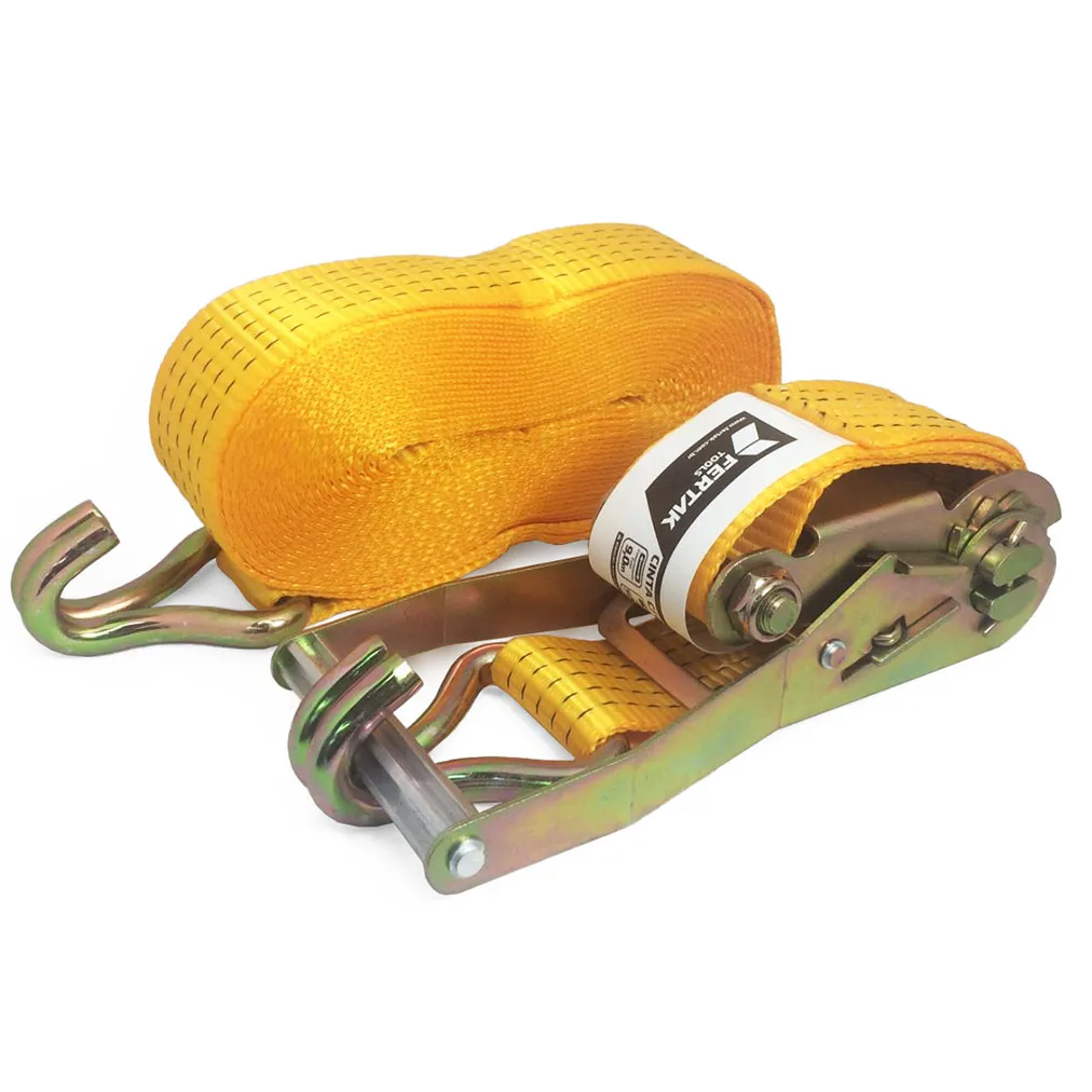 CINTA PARA CARGA COM CATRACA 50MMX9,0M 5,0T FERTAK TOOLS