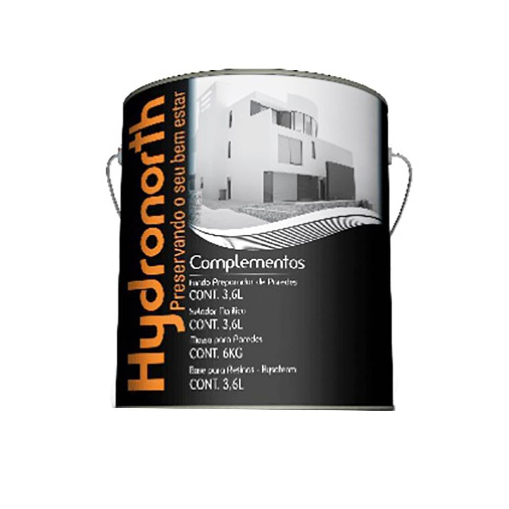 FUNDO BASE ÁGUA PARA RESINA ACRÍLICA 3,6L INCOLOR HYSOTERM HYDRONORTH