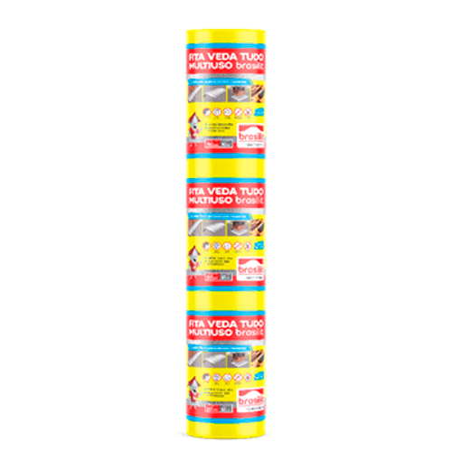 FITA MULTIUSO AUTOADESIVA 90CMX10M BRASILIT