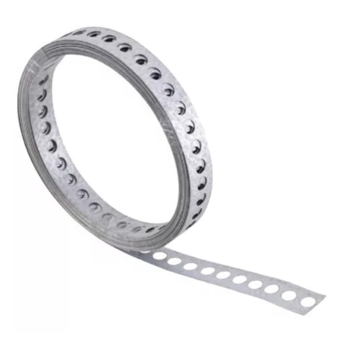 FITA DE AÇO PERFURADA 17MM POR METRO ANCORA