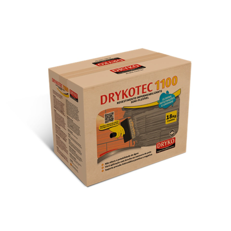 ARGAMASSA IMPERMEAVEL DRYKOTEC 1100 18KG DRYKO
