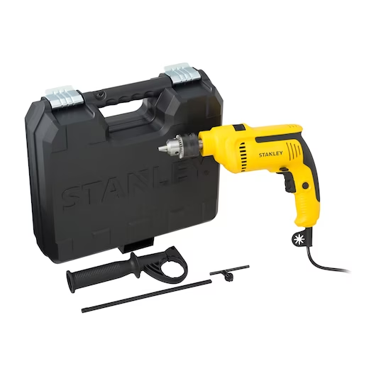 FURADEIRA DE IMPACTO 1/2"(13MM) 700W 220V COM MALETA STANLEY