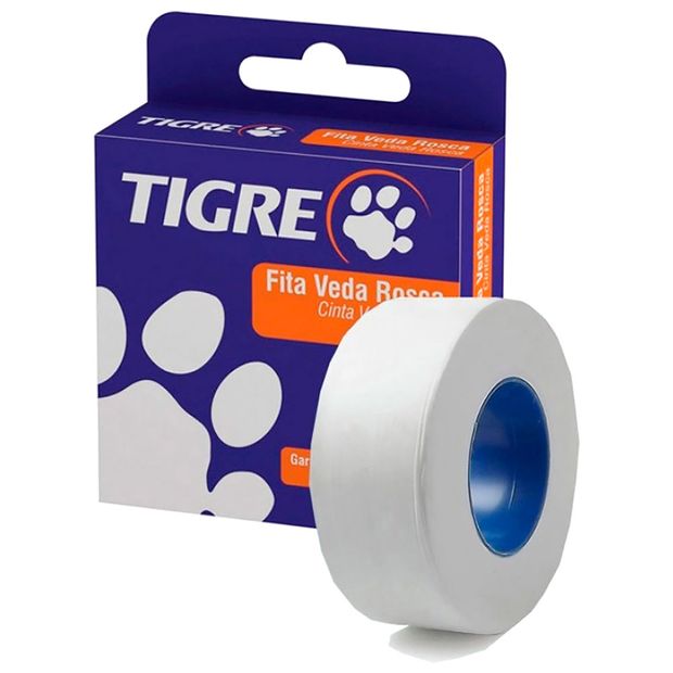 FITA VEDA ROSCA 18MMX10M TIGRE