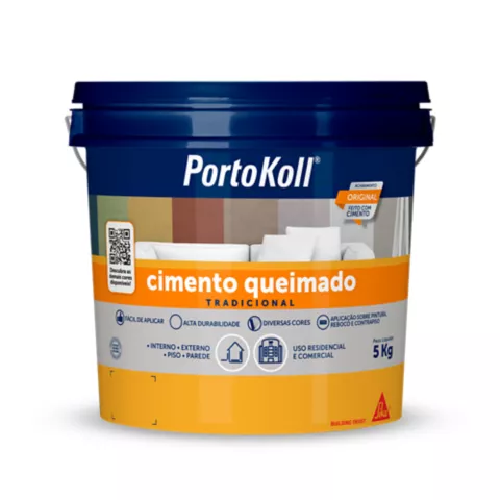 CIMENTO QUEIMADO 5KG FENDI PORTOKOLL SIKA