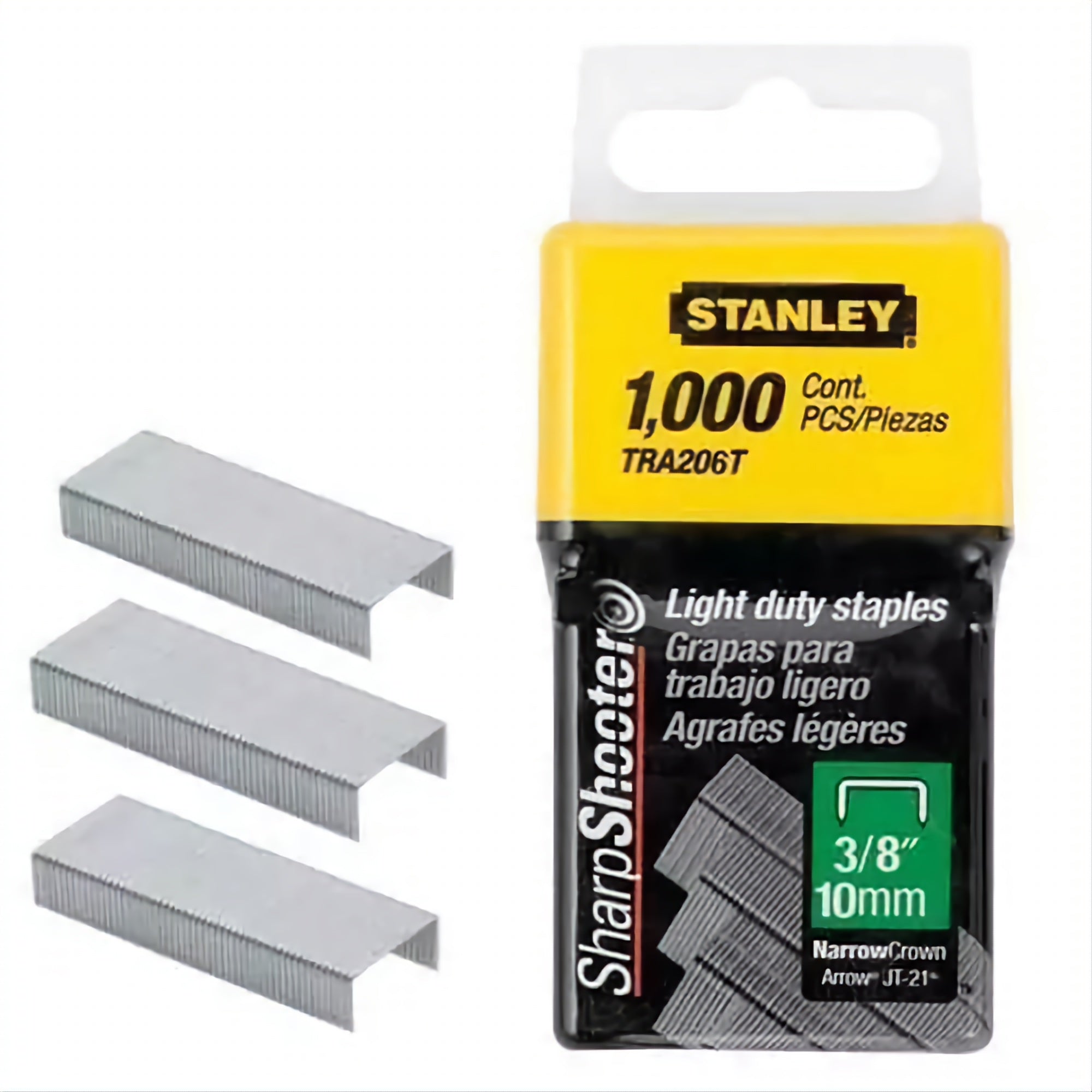 GRAMPO LIGHT DUTY 10MM 3/8" 1000 GRAMPOS STANLEY