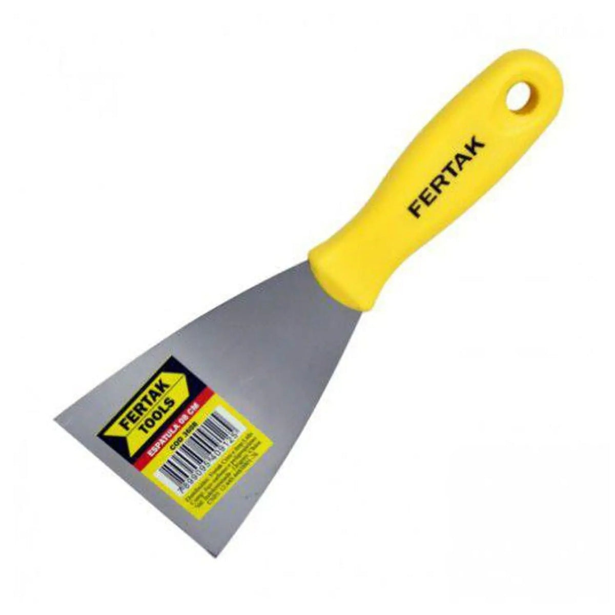 ESPATULA CABO PLASTICO 08CM FERTAK TOOLS
