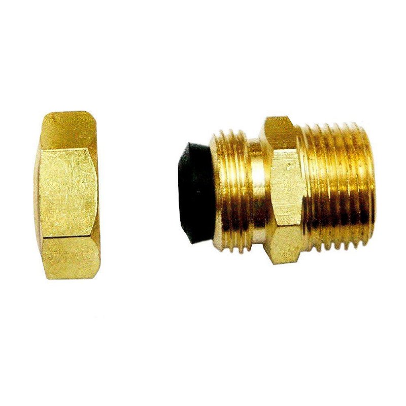 ADAPTADOR PARA GÁS DK ROSCA MACHO 1/2" NTP GARDEN