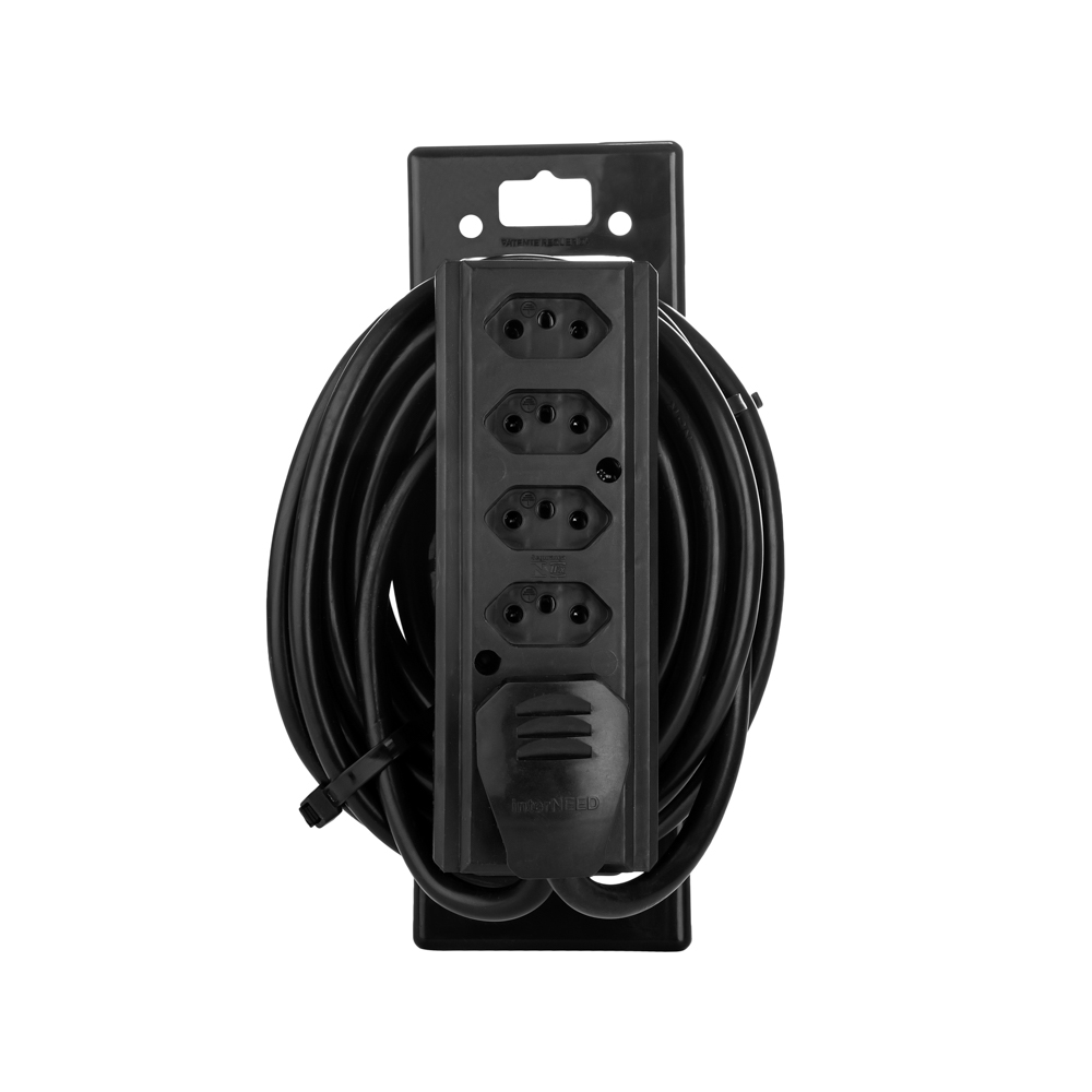 EXTENSÃO ODIN 2P+T 2,5MMX5M PRETO INTERNEED