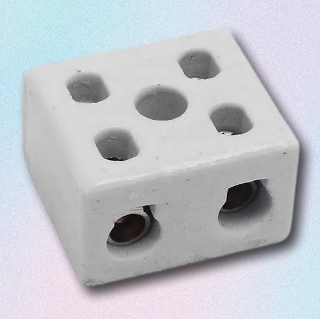 CONECTOR DE PORCELANA BIPOLAR 10MM FERTAK TOOLS