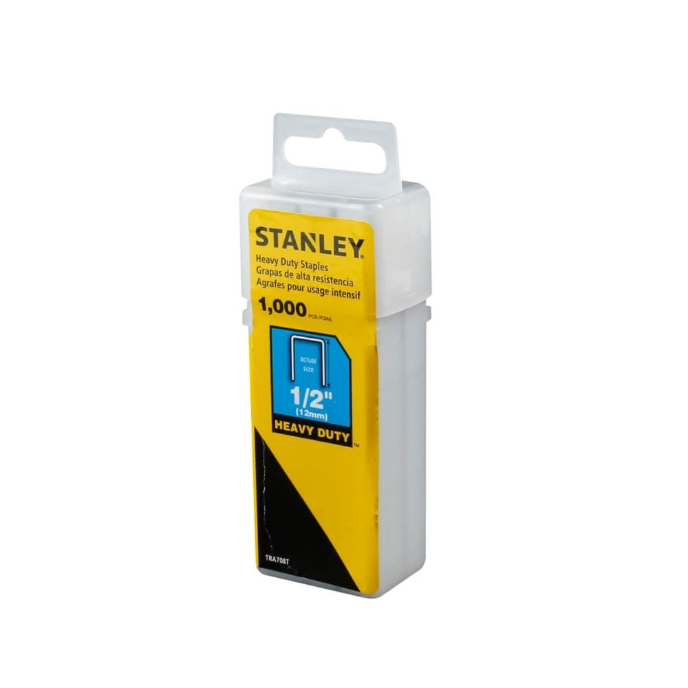 GRAMPO HEAVY DUTY 12MM 1/2" 1000 GRAMPOS STANLEY