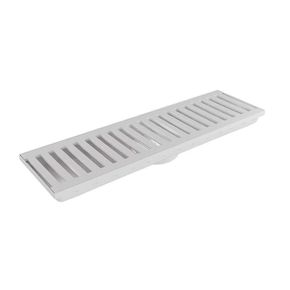 CAIXA COLETORA REFORÇADA DECORA 15X100CM BRANCA ESTRELA