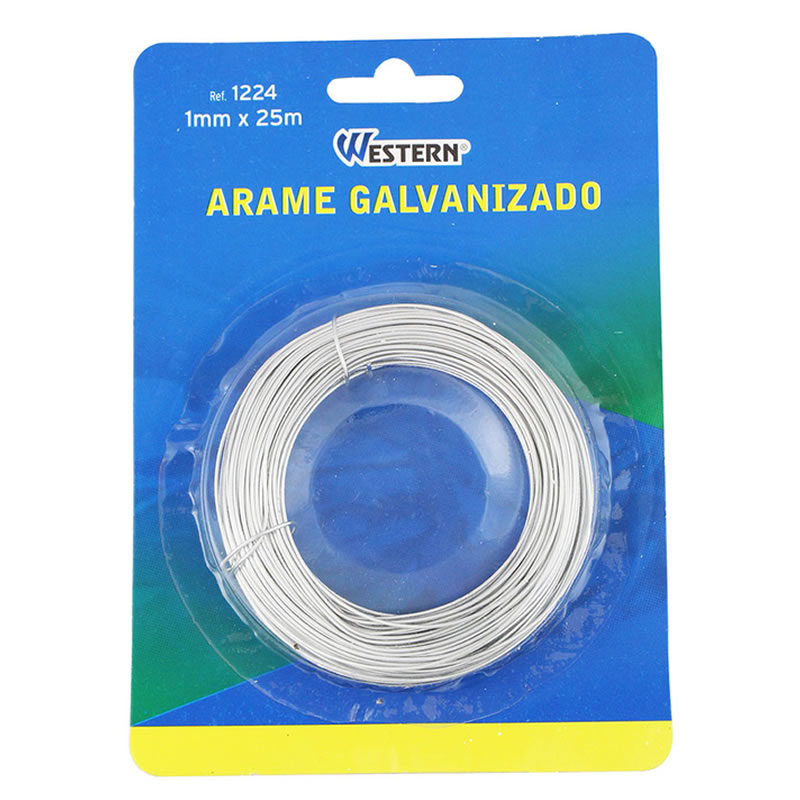 ARAME GALVANIZADO 1MMX25M WESTERN