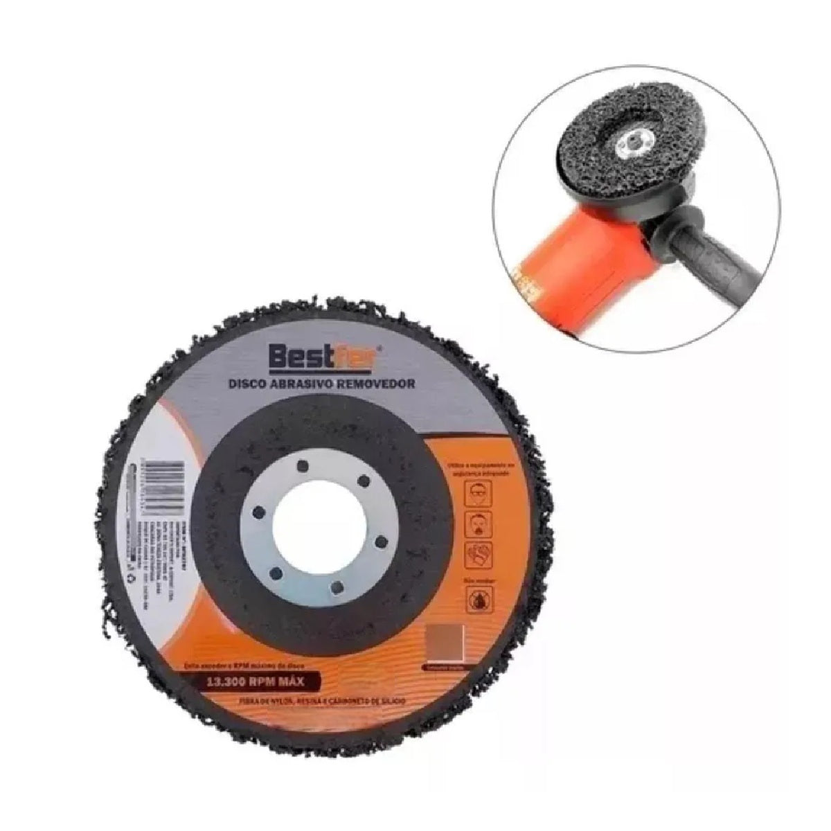 DISCO ABRASIVO REMOVEDOR 125MM 5'' BESTFER