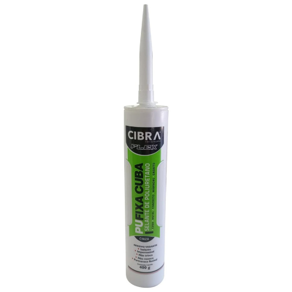 ADESIVO FIXA CUBA 400G CINZA CIBRA