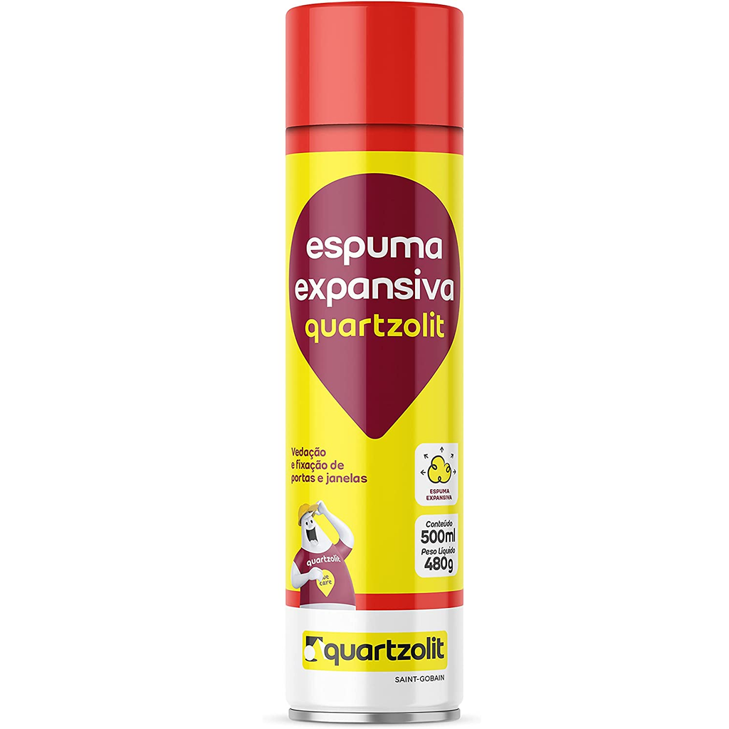 ESPUMA EXPANSIVA UNIVERSAL 500ML QUARTZOLIT