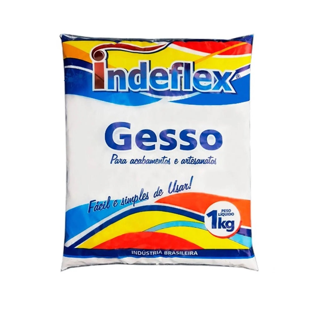 GESSO RÁPIDO 1KG INDEFLEX