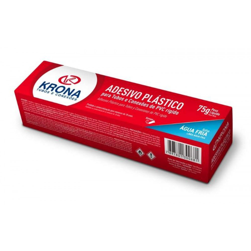 ADESIVO PARA PVC 75G KRONA