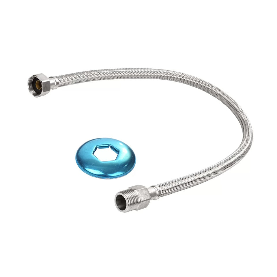 ENGATE FLEXIVEL MALHA INOX 60CM FERTAK TOOLS