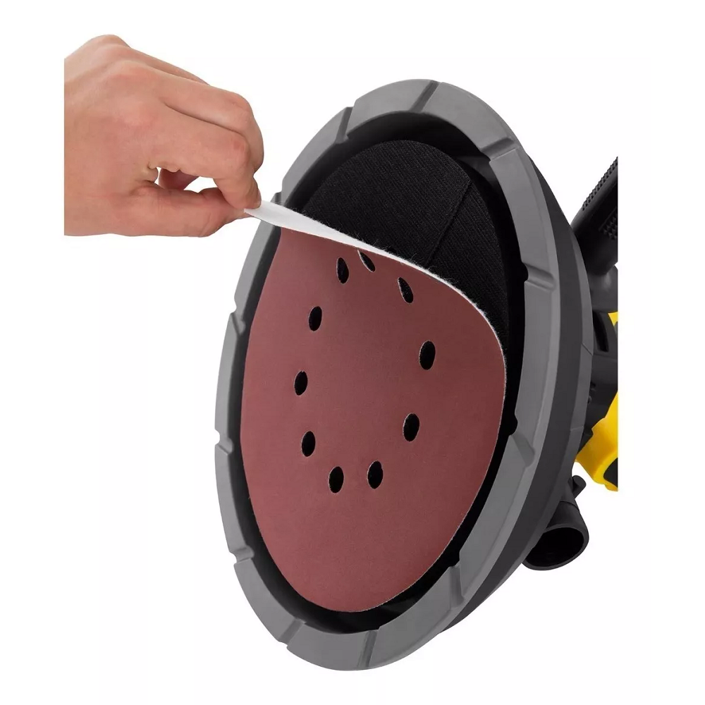 DISCO DE LIXA COM VELCRO 125MM GRÃO 120 KIT COM 5 UNIDADES ATLAS