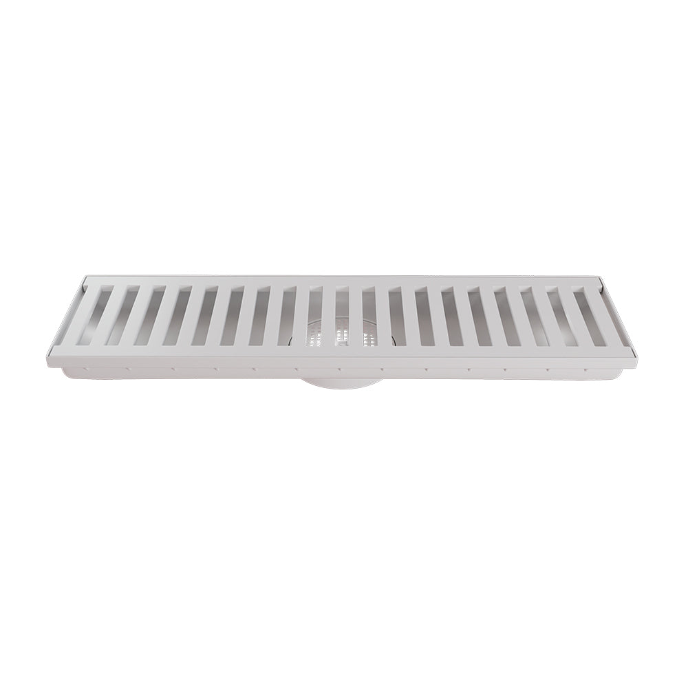 CAIXA COLETORA REFORÇADA DECORA 15X50CM BRANCA ESTRELA