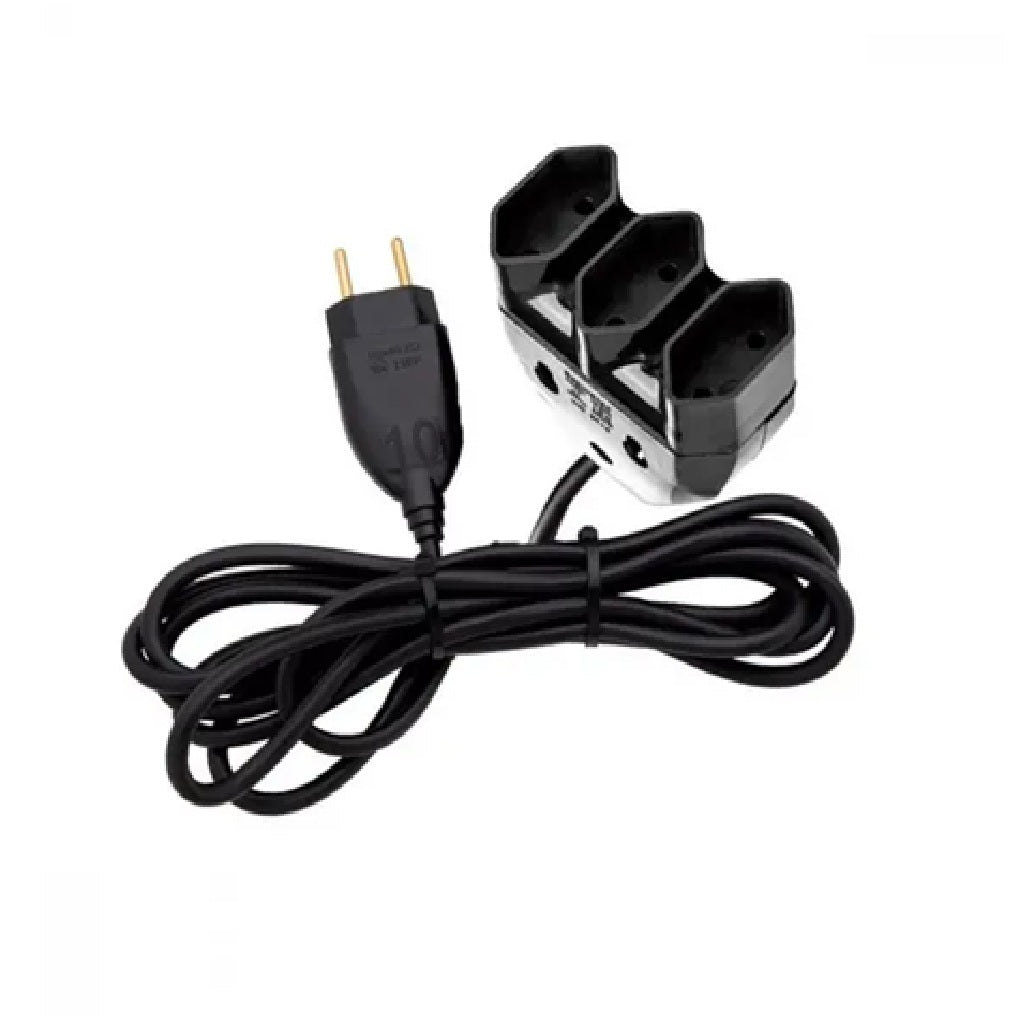 EXTENSÃO AXIAL 2P 3,0M PRETO INTERNEED