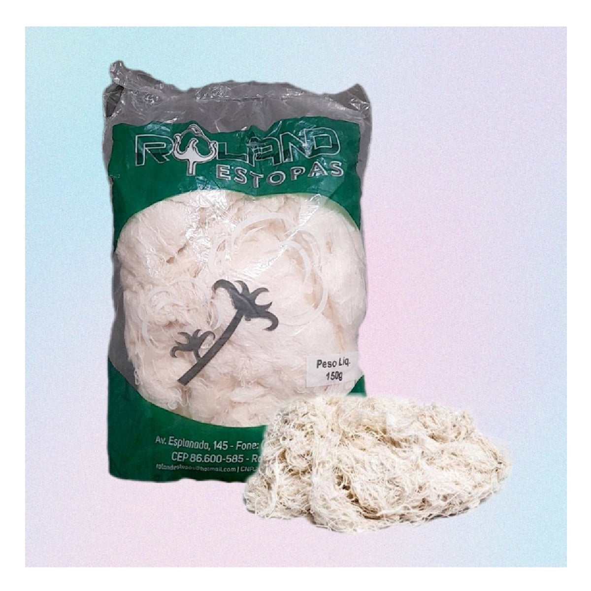 ESTOPA PARA POLIMENTO 150G ROLAND