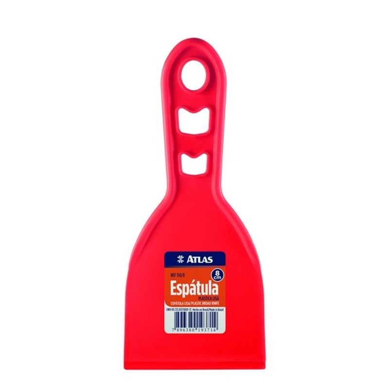 ESPATULA PLASTICA LISA 8CM ATLAS