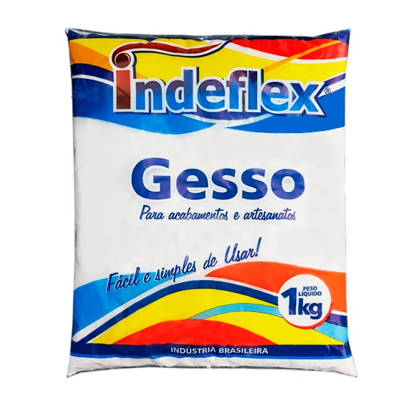 GESSO LENTO 1KG INDEFLEX