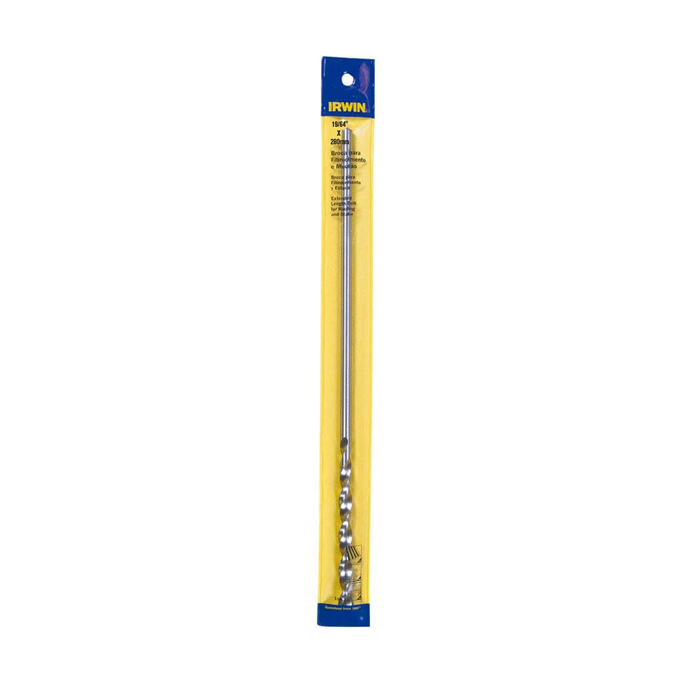 BROCA PARA FIBROCIMENTO E MOURÃO 1/4"X250MM IRWIN