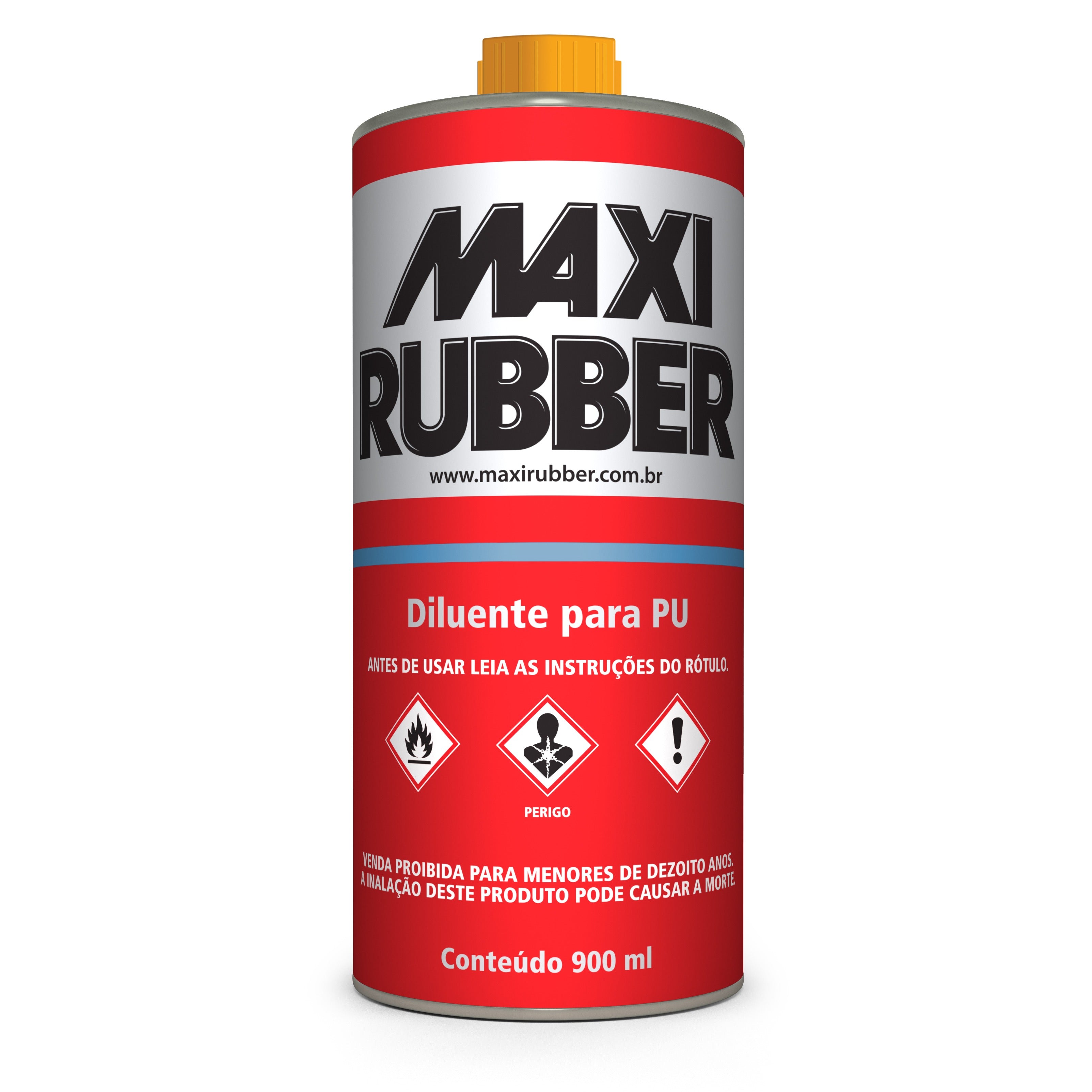 DILUENTE PARA PU 900ML MAXI RUBBER