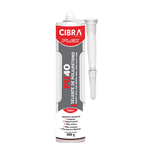 ADESIVO SELANTE PU 40 400G CINZA CIBRA