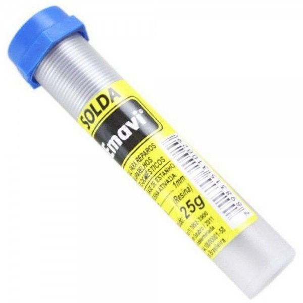 ESTANHO PARA SOLDA 25G EMAVI