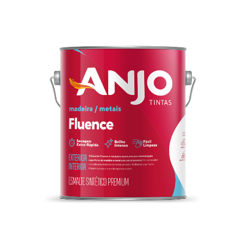 ESMALTE SINTÉTICO PREMIUM 3,6L LARANJA FLUENCE ANJO