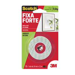 FITA DUPLA FACE ESPUMA 24MMX1,5M 3M
