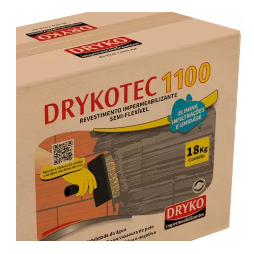 ARGAMASSA IMPERMEAVEL DRYKOTEC 1100 18KG DRYKO