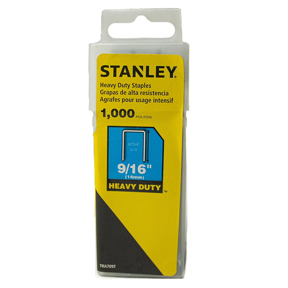 GRAMPO HEAVY DUTY 14MM 9/16" 1000 GRAMPOS STANLEY