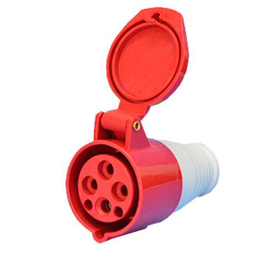 ACOPLAMENTO INDUSTRIAL 6H 3P+T 32A 380/415V VERMELHO MGI-224 JNG
