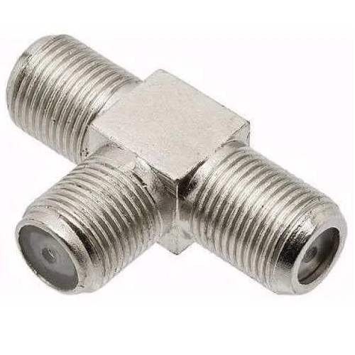 EMENDA TIPO T RG6 COAXIAL