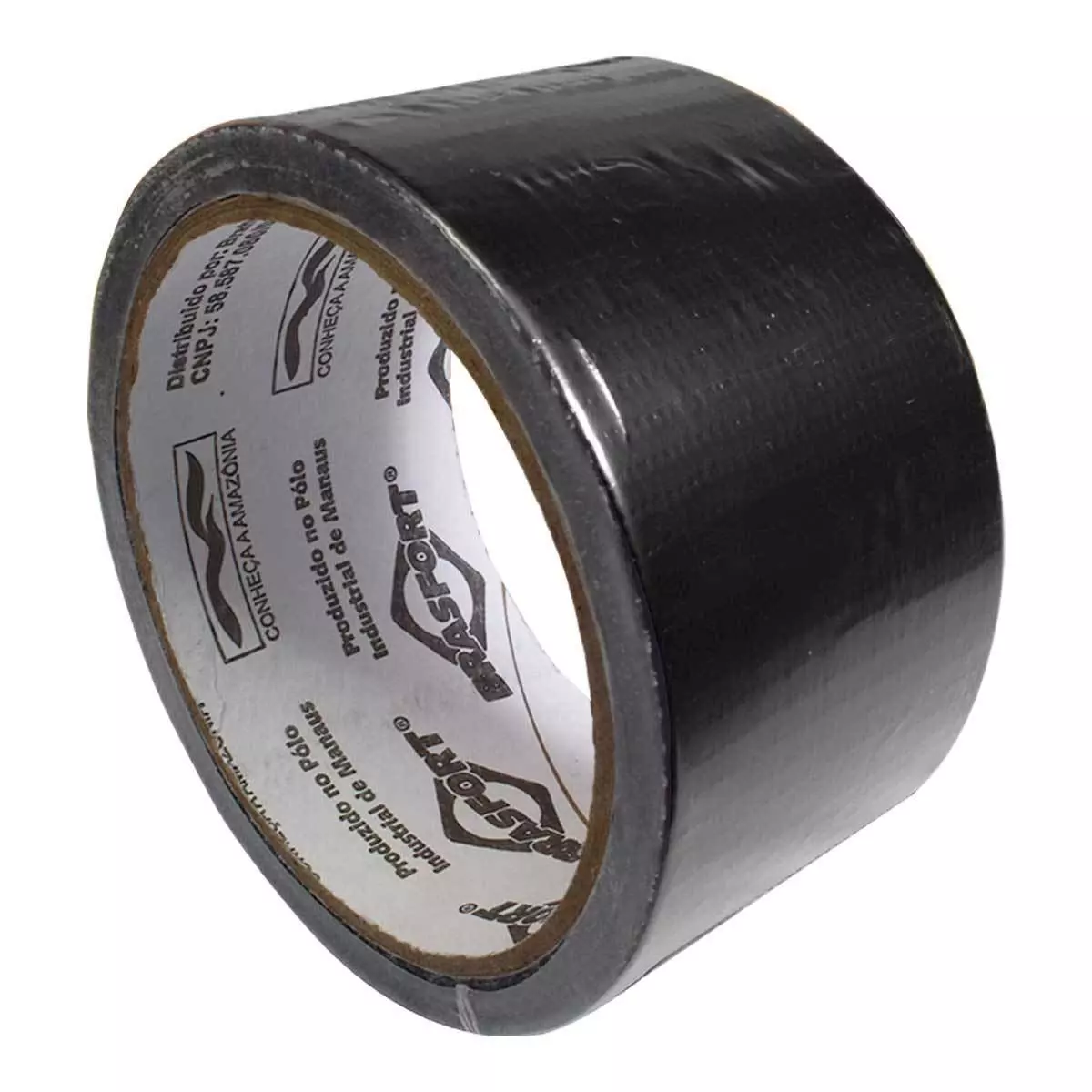 FITA SILVER TAPE 48MMX10M PRETA BRASFORT