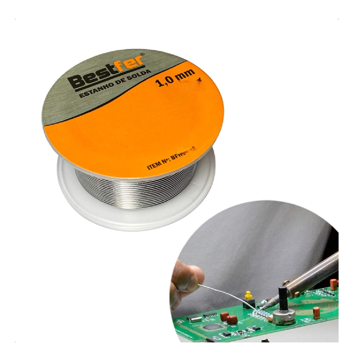 ESTANHO DE SOLDA 1,0MM 80G BESTFER