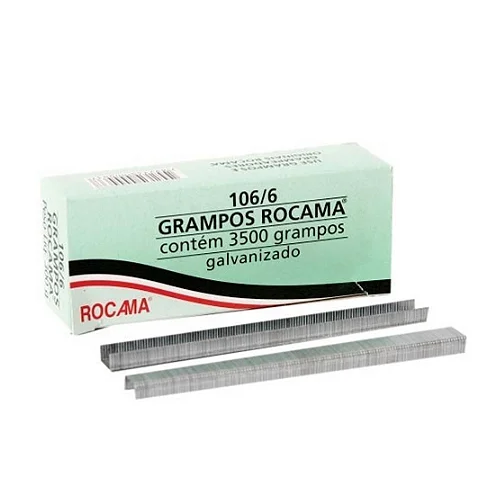GRAMPO 106/6MM 3500 UNIDADES ROCAMA