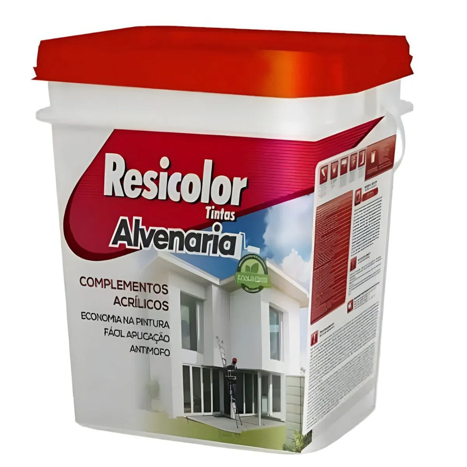 FUNDO PREPARADOR DE PAREDE E GESSO 18L BRANCO RESICOLOR